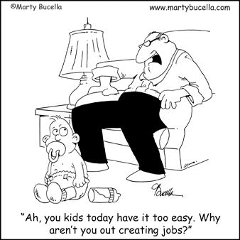Family Cartoons by Marty Bucella
