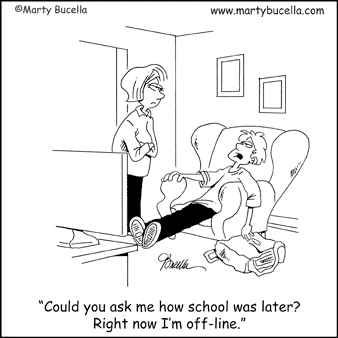 Family Cartoons by Marty Bucella