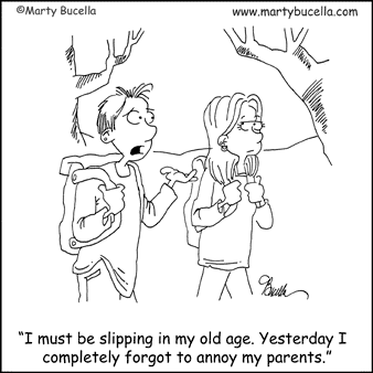 Family Cartoons by Marty Bucella