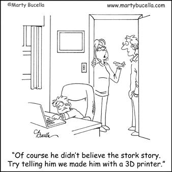 Family Cartoons by Marty Bucella