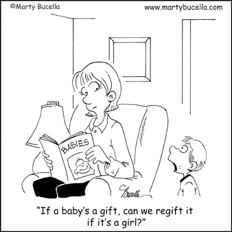 Family Cartoons by Marty Bucella