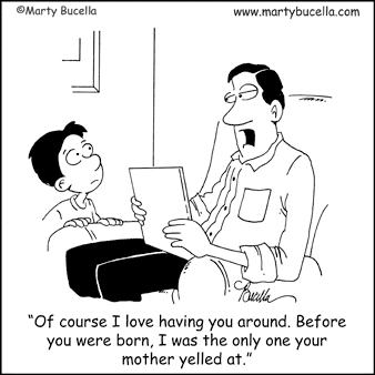 Family Cartoons by Marty Bucella