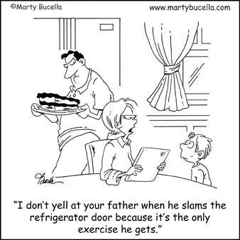 Family Cartoons by Marty Bucella