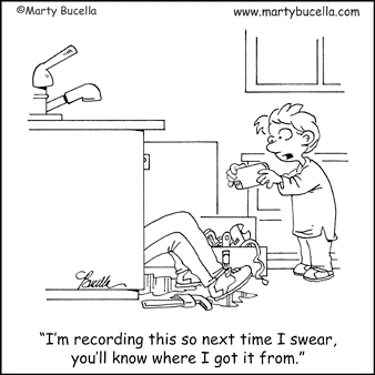 Family Cartoons by Marty Bucella